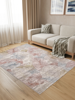 Ковер Амальфи (AMALFI) 160х230 A4341A - PINK / WHITE
