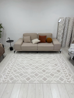 Ковер Поло (POLO) 200х290 EN 256 - CREAM BEIGE