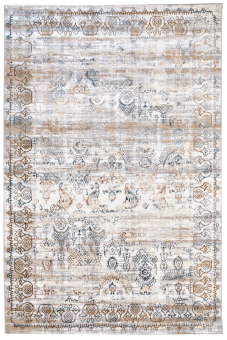 Ковер Бьянка 160х230  D008A - CREAM SHIRINK / BLUE FDYY
