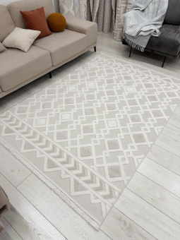 Ковер Поло (POLO) 200х290 EN 256 - CREAM BEIGE