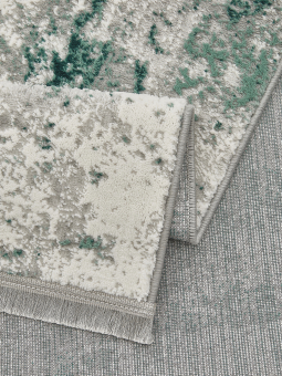 Ковер Амаль (AMAL) 150х250 0901A_GREY / D.GREEN_Прямой