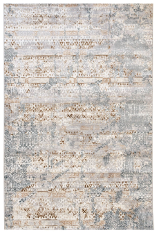 Ковер Бьянка 200х290  D057A - CREAM SHIRINK / BLUE FDY