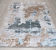 Ковер Бьянка 160х230  D009A_CREAM SHIRINK / BLUE FDY